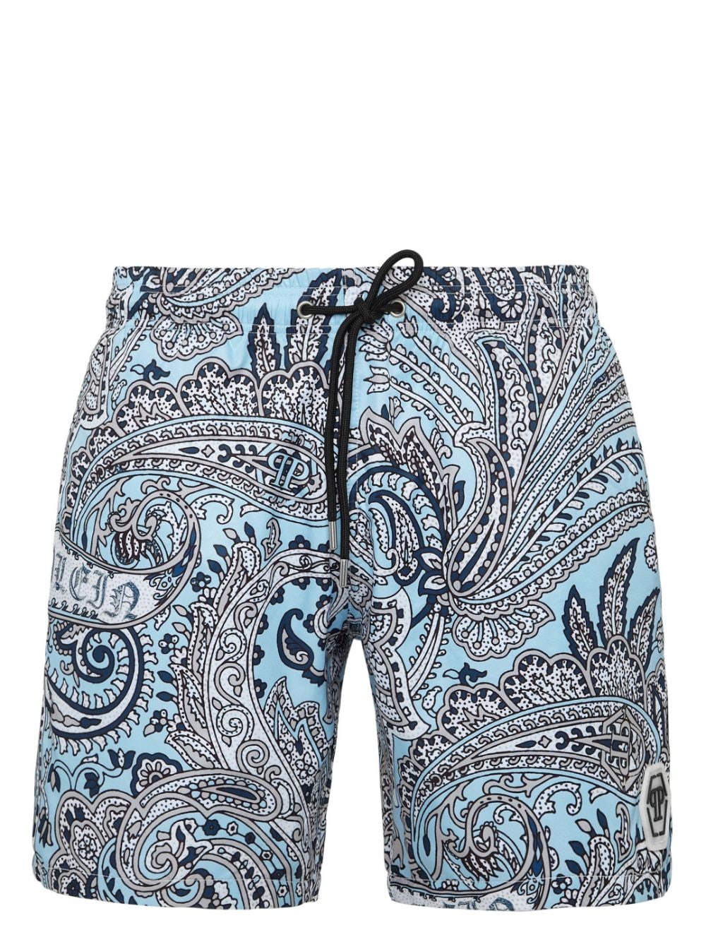 Philipp Plein Paisley-print Swim Shorts In Multicolour