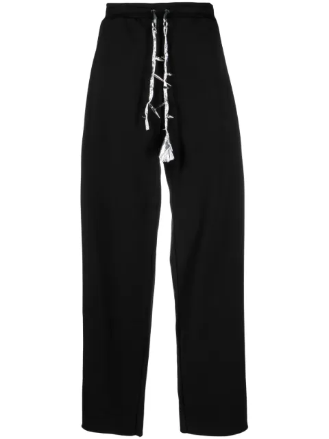 JORDANLUCA drawstring-waist track pant