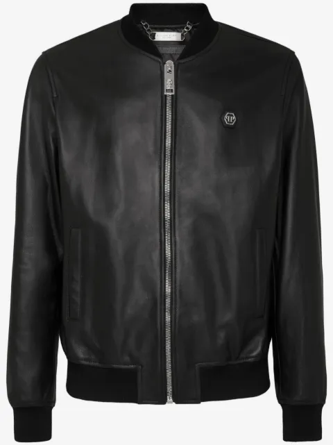 Philipp Plein zip bomber jacket