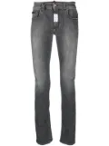 Philipp Plein logo-patch jeans - Grey