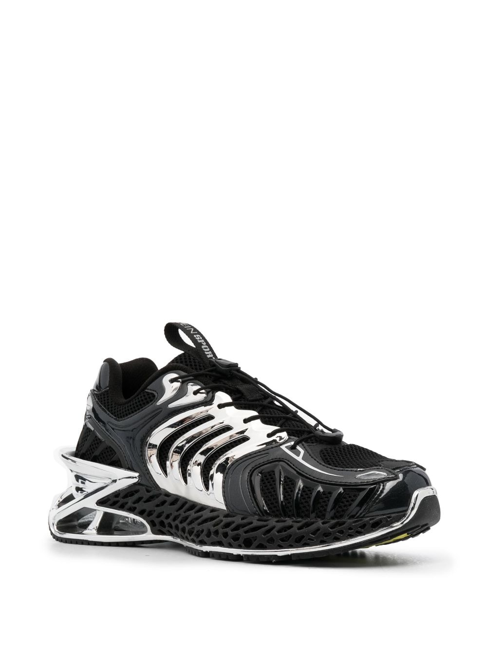 Shop Plein Sport The Thunder Stroke Gen X 02 Sneakers In Black
