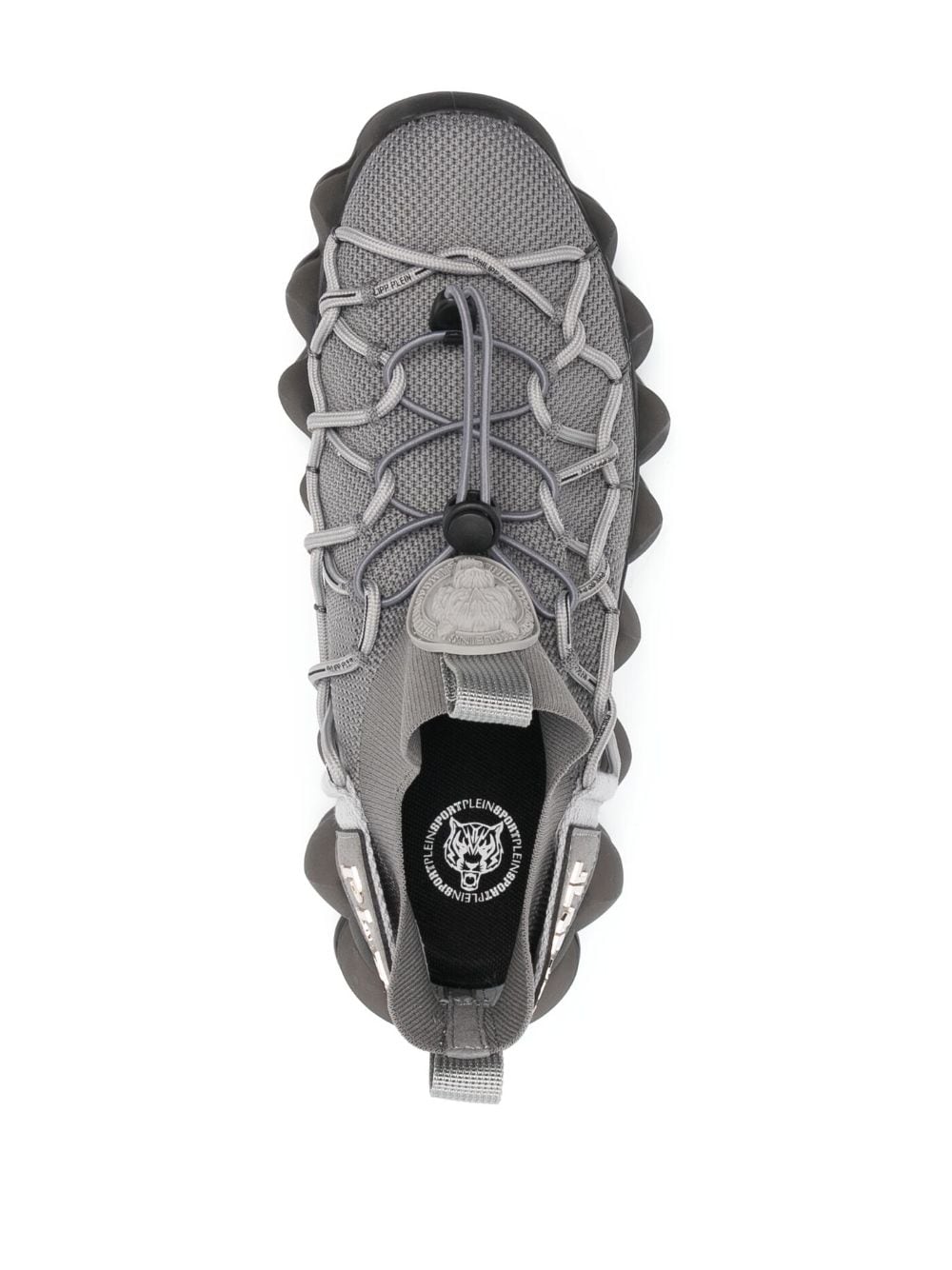 Shop Plein Sport Bubble Gen. X.02 Sneakers In Grey