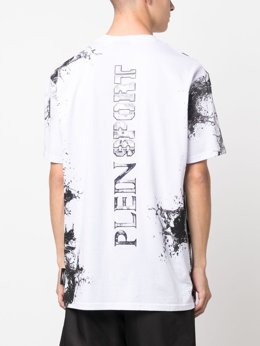 Plein Sport SS Splash Extreme cotton T-shirt - Wit