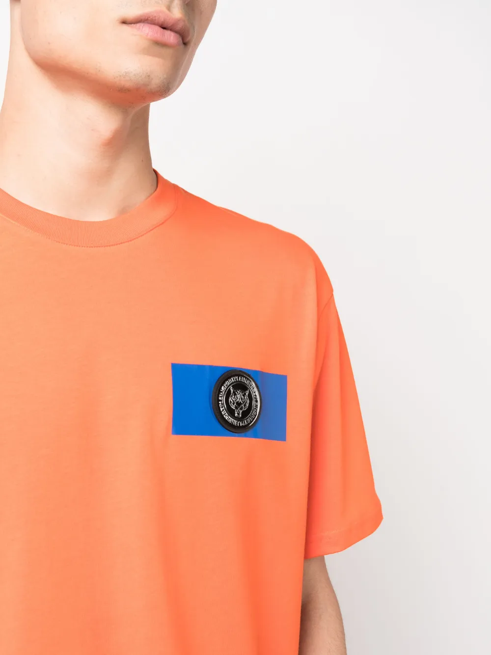 Plein Sport T-shirt met print Oranje
