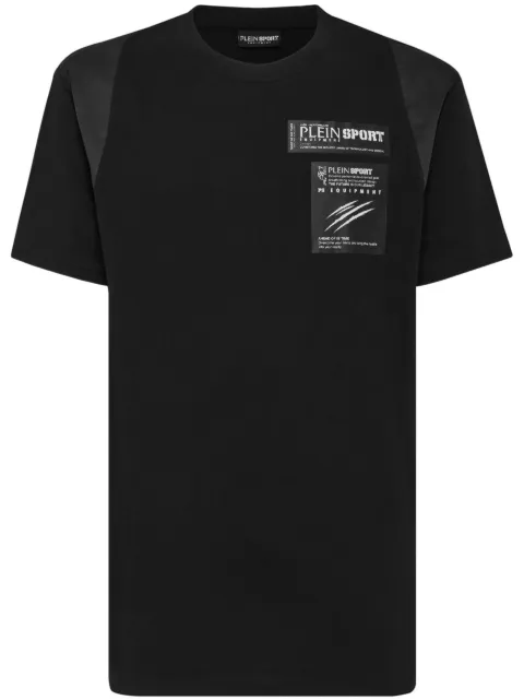 Plein Sport logo-print cotton T-shirt