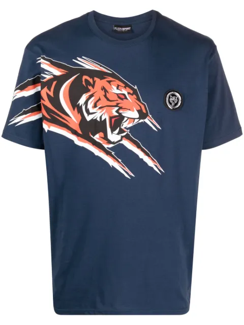 Plein Sport playera con estampado gráfico