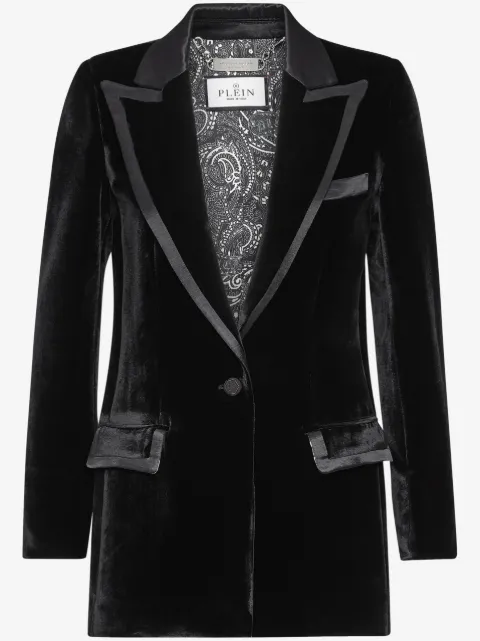 Philipp Plein Fluwelen blazer