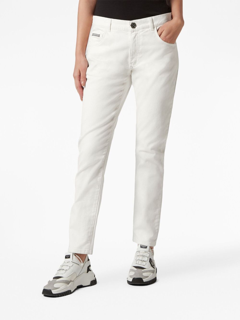 Philipp Plein straight-leg denim trousers Women