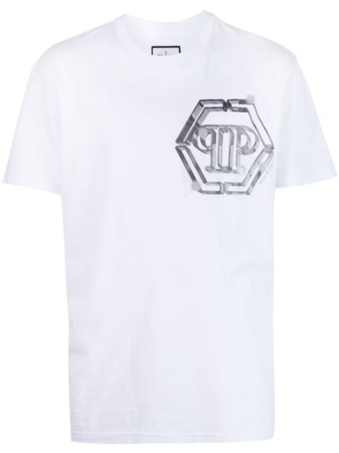 Philipp Plein logo-print cotton T-shirt Men