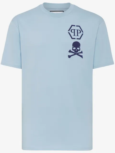 Philipp Plein playera con logo estampado