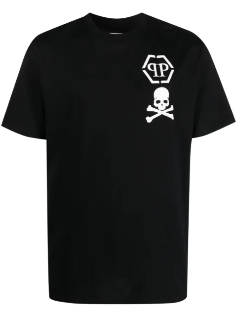 Philipp Plein logo-print short-sleeved T-shirt 