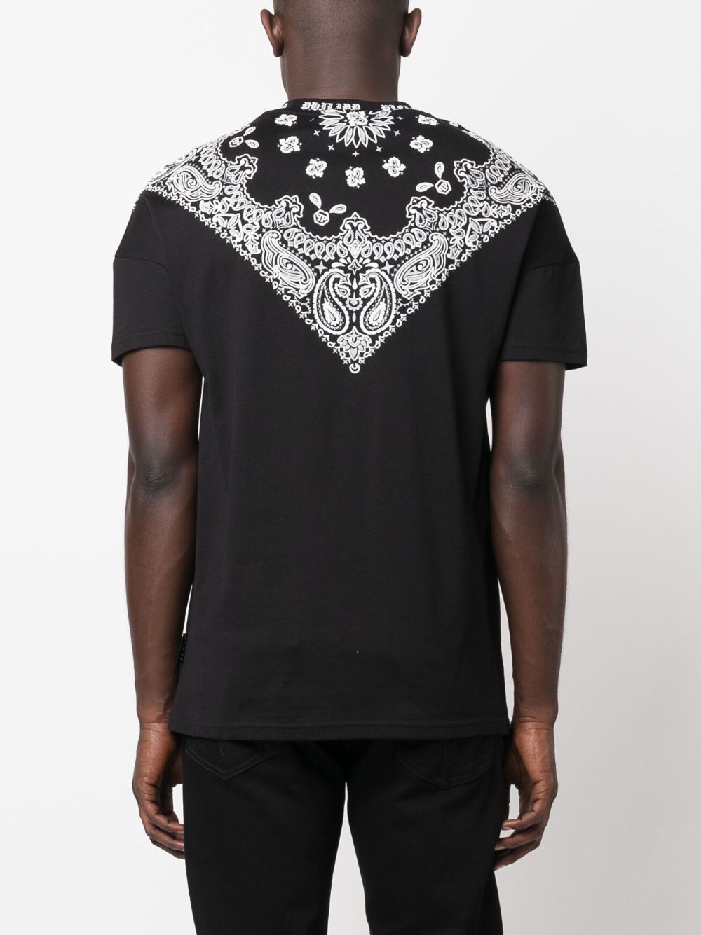 Philipp Plein SS paisley-print round-neck T-shirt Men