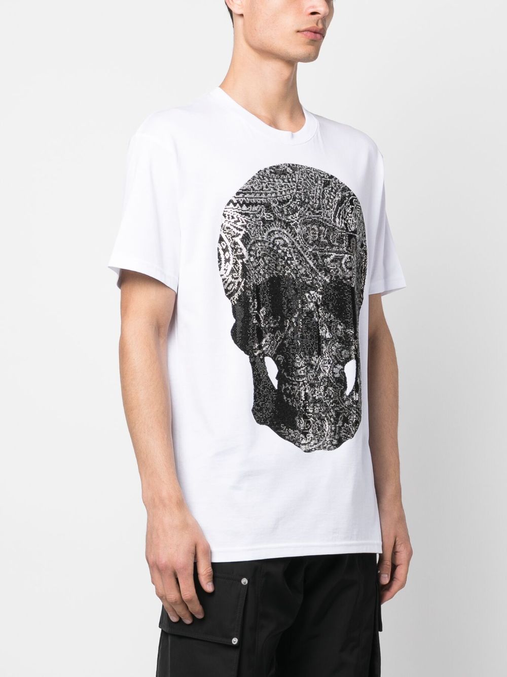 Philipp Plein skull-print cotton T-shirt Men