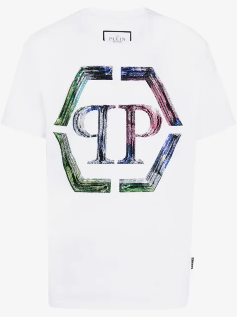 Philipp Plein logo-print short-sleeve T-shirt