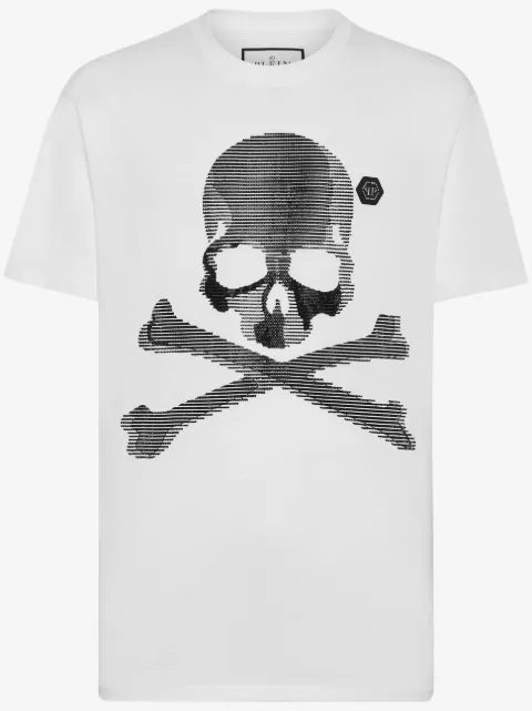 Philipp Plein playera con motivo Skull