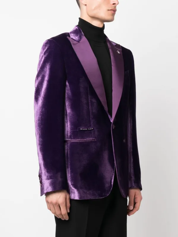 Next purple 2024 velvet jacket