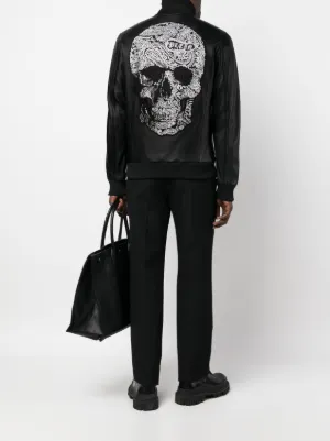 Philipp Plein（フィリッププレイン）レザージャケット - FARFETCH