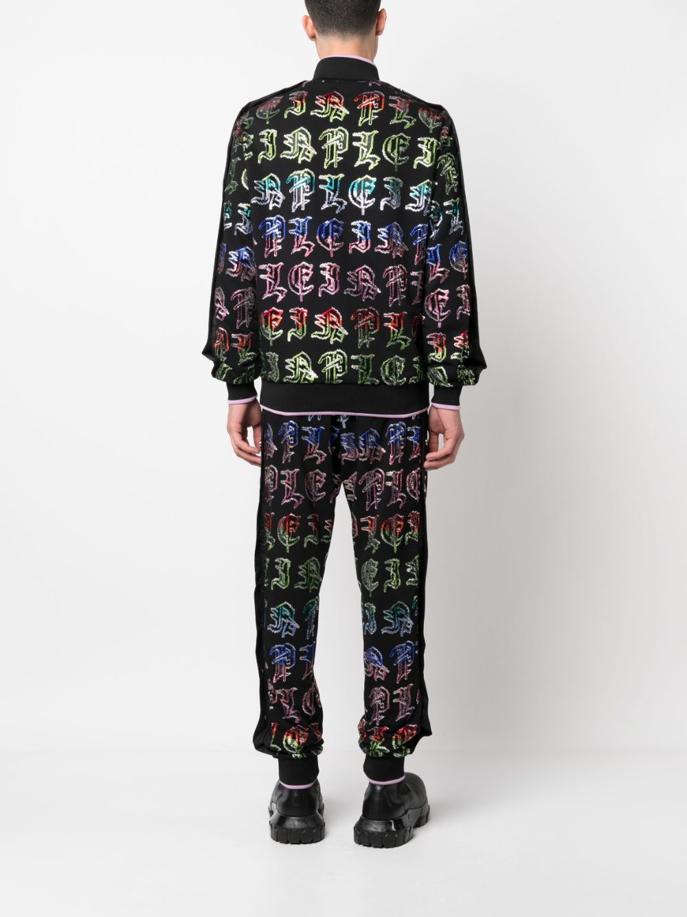 Philipp Plein gothic logo-print tracksuit Men