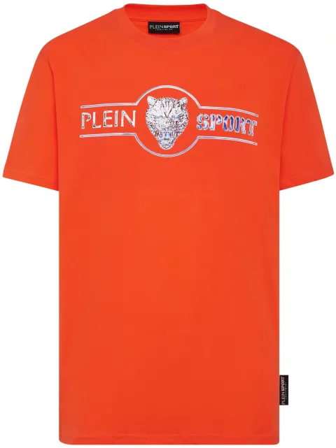 Plein Sport logo-print cotton T-shirt