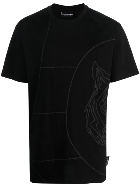 Plein Sport playera con estampado gráfico