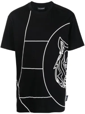HELIOT EMIL グラフィック Tシャツ | ブラック | FARFETCH JP