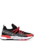 Versace Jeans Couture Dynamic logo-print sneakers - Black