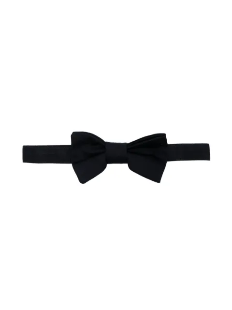 Il Gufo stretch-cotton bow tie