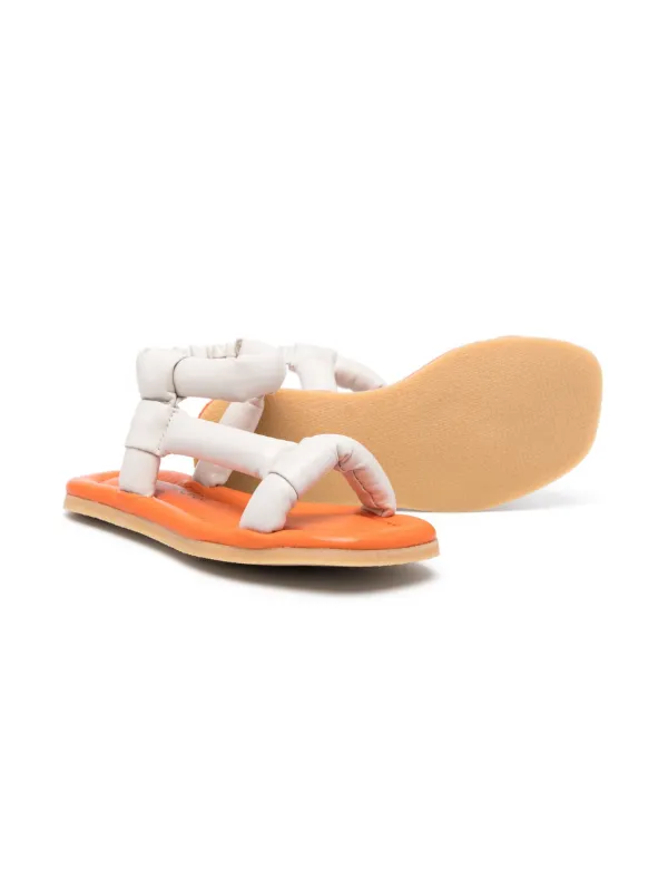 Mi Mi Sol puffy-straps Sandals Neutrals FARFETCH PL