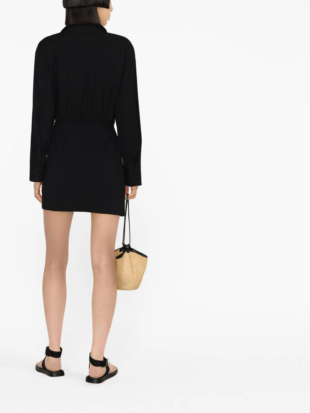Reformation Shirt Wraparound Dress - Farfetch