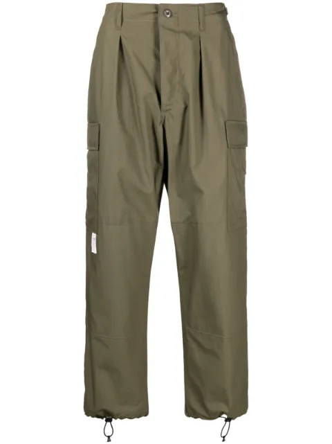 WTAPS straight-leg cotton cargo trousers