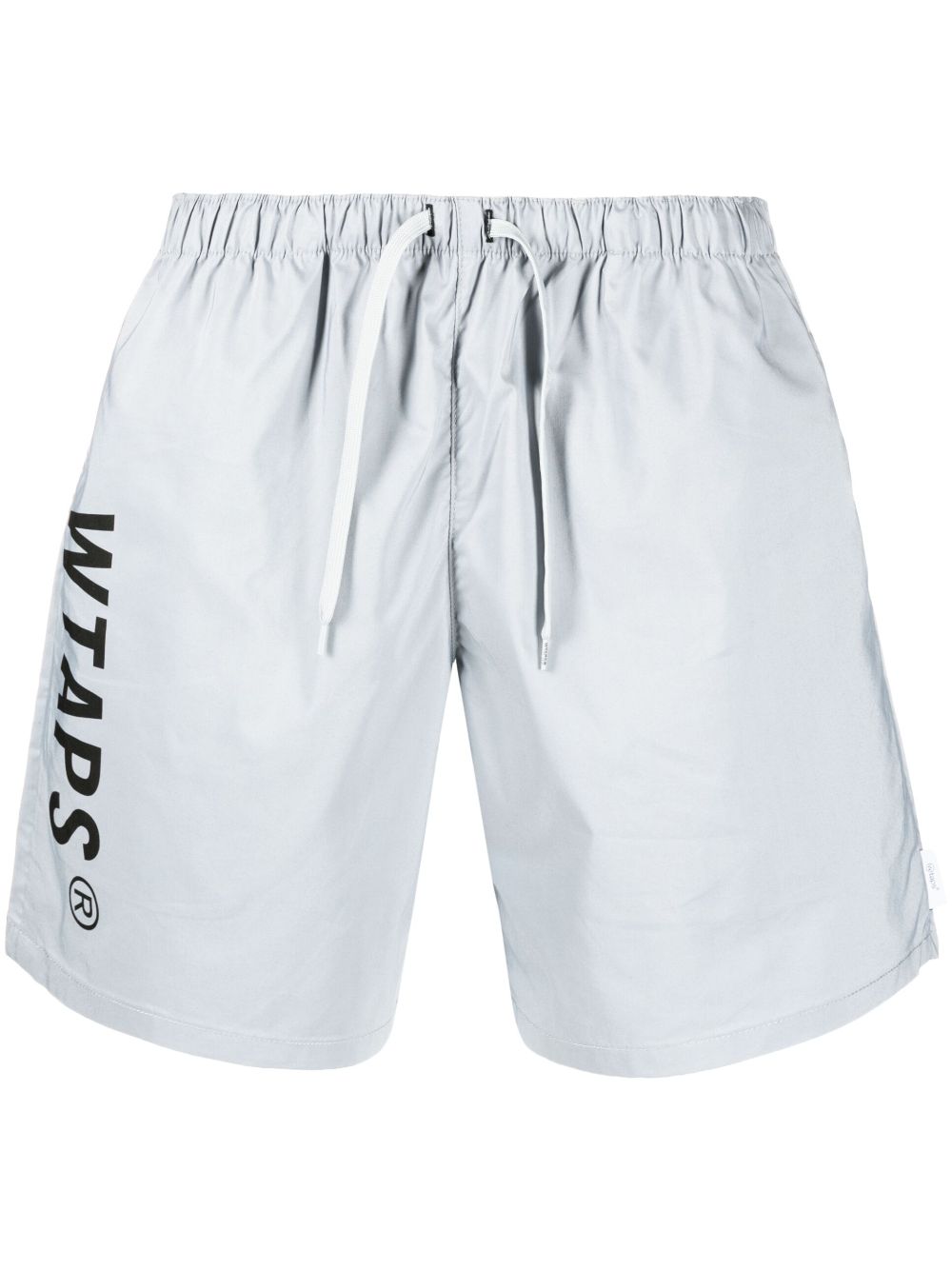 WTAPS logo-print Cotton Shorts - Farfetch