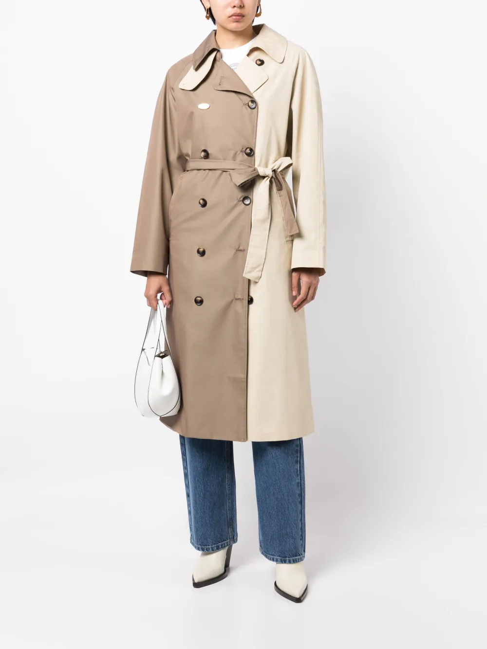 Mulberry x Axel Arigato trench coat - Bruin