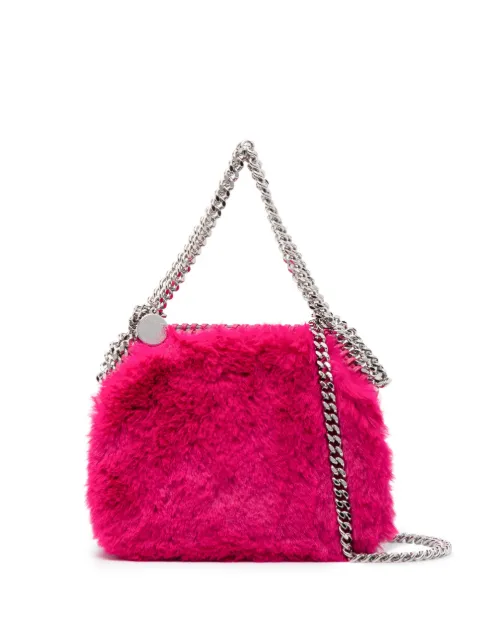 Stella McCartney mini Falabella faux-fur tote bag