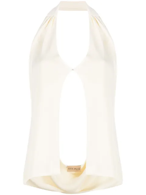 Aya Muse Tio V-neck top