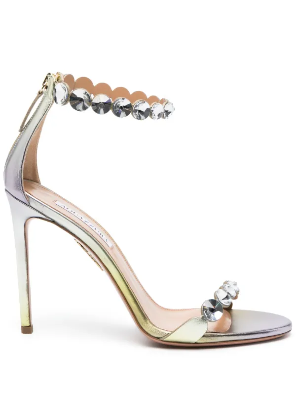 サンダル・ミュール Aquazzura 105Mm Tequila Sandal Aquazzura 105mm Tequila Sandals | Purple | FARFETCH