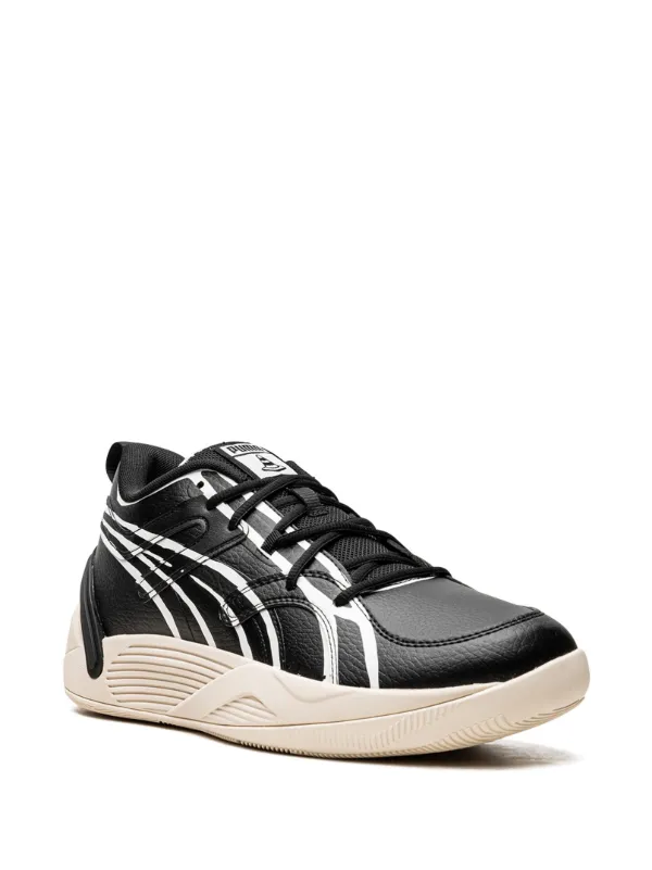 PUMA Tenis TRC Blaze Court De PUMA x Joshua Vides Negro - Main Image