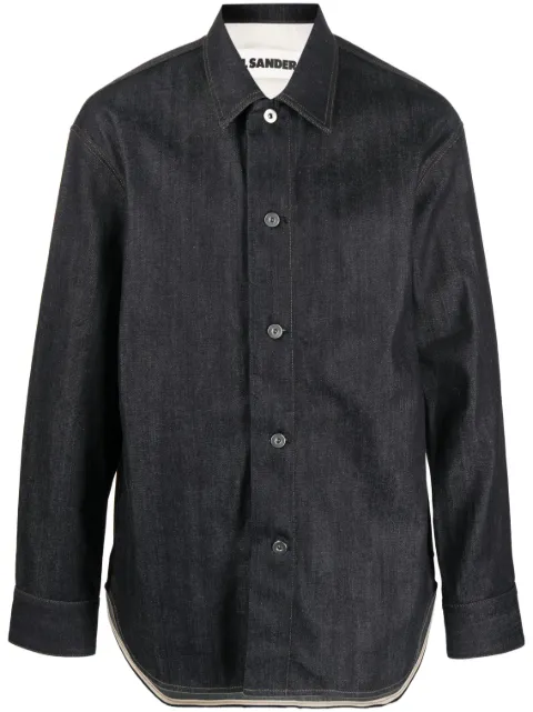 Jil Sander Klassisches Jeanshemd
