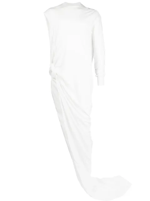 Rick Owens DRKSHDW woven long-line T-shirt