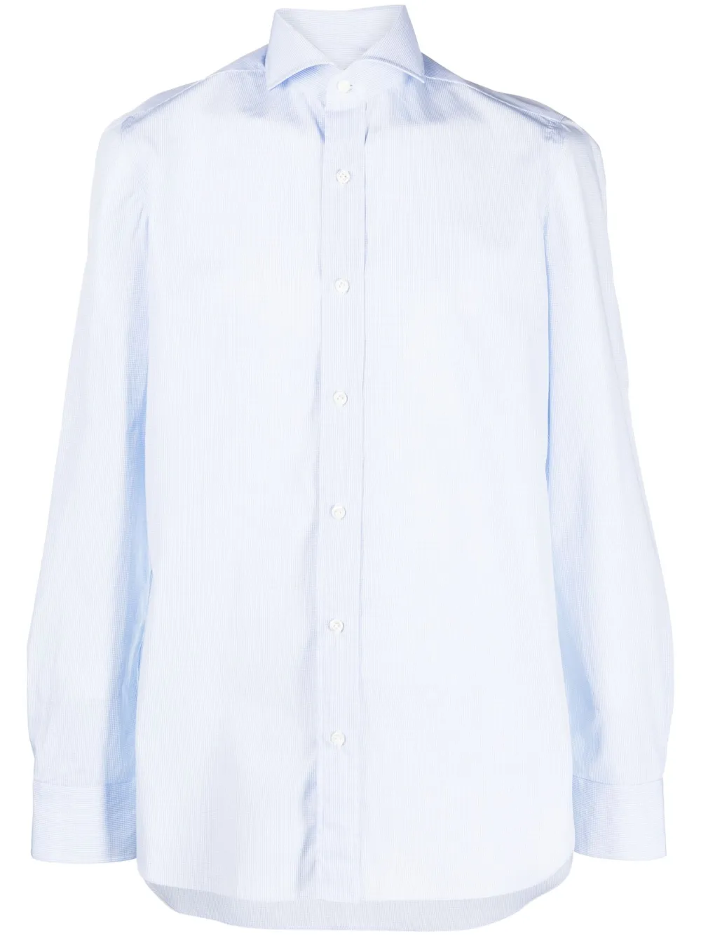 BORRELLI LONG-SLEEVE STRIPED SHIRT