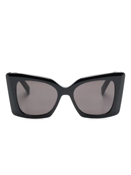 Lunettes de soleil SLP Blaze à monture oversize - Saint Laurent Eyewear - Modalova