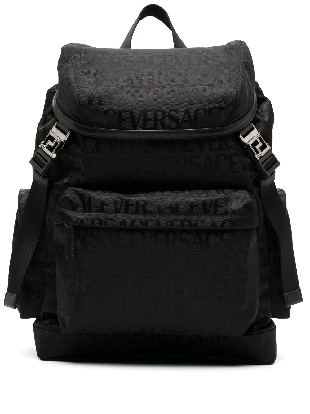 Versace Allover rugzak Zwart