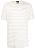 BOSS horizontal stripes T-shirt - Neutrals