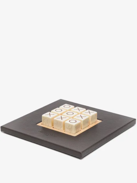 Hector Saxe Tic-tac-toe leather game