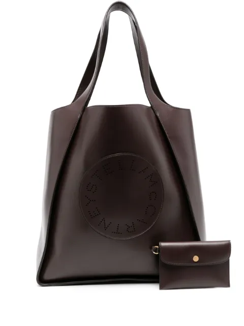 Stella McCartney сумка-тоут Stella Logo среднего размера