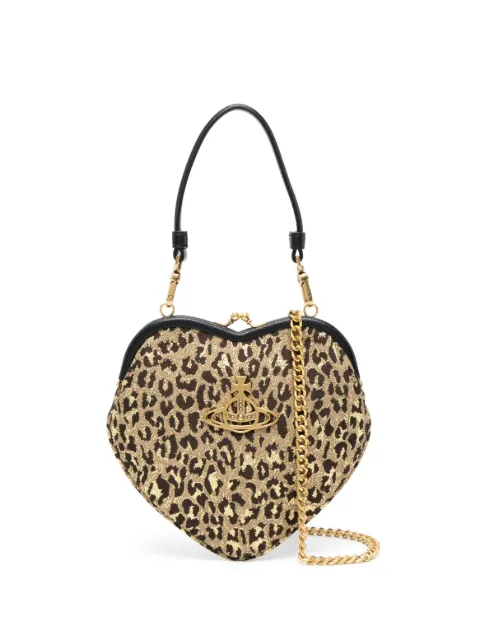 Vivienne Westwood Clutch mit Leo-Print