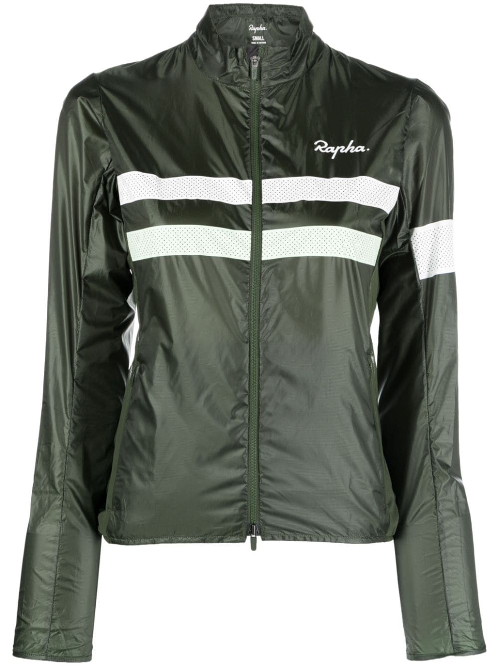 Rapha Brevet logo-print windbreaker jacket - Green