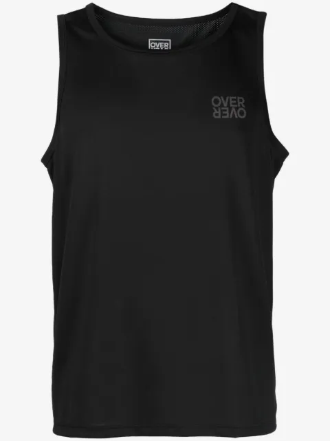 OVER OVER top deportivo con logo estampado