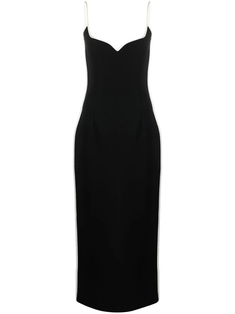 PARIS GEORGIA SWEATHEART-NECK MAXI DRESS