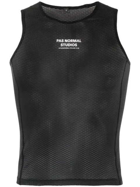 Pas Normal Studios logo-print tank top
