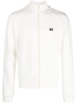 Lanvin Embellished logo-patch Monogram Track Jacket - Farfetch